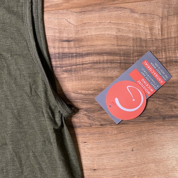 Guru Active Graphic Sleeveless Hoodie Hike More Worry Less Outdoor Large NWT Tee - Picture 3 of 7